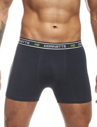 503 High Emotion Energy Bokserki męskie Cornette - grafitowy