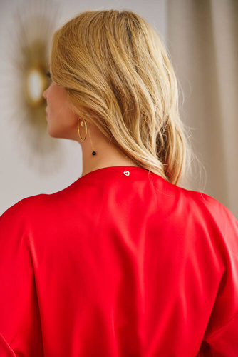 5173 Szlafrok damski Doctor Nap - scarlett