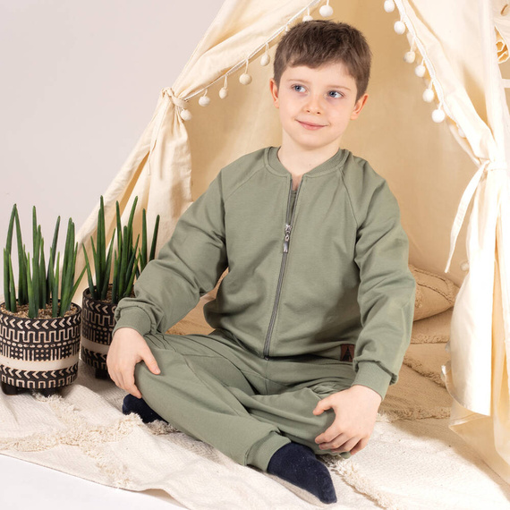 206275 Bruno Spodnie dresowe Nicol - zielony