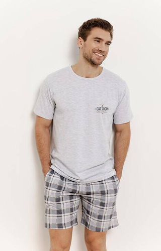 3392 Ralph Piżama męska Taro - szara