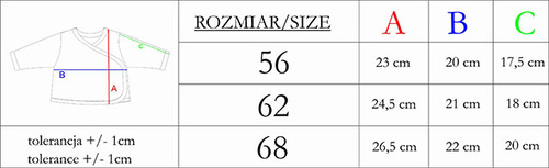214005 Muki Koszulka niemowlęca Nicol