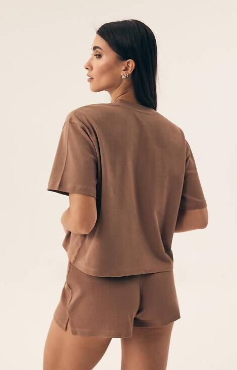 42780 Nilsa Piżama Damska Henderson - coffee