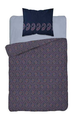 3782 B Home Satin 77 Pościel satynowa Detexpol fioletowy 