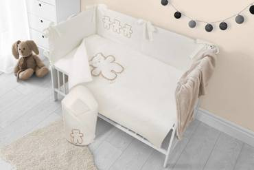 Leoś Pościel 5-częściowa Belisima - ecru