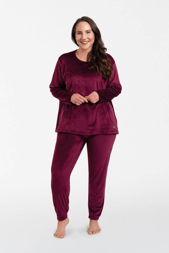 Akara Komplet damski Italian Fashion - bordowy