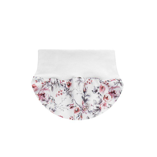 Półśpioch bawełniany "Rose" Terjan - white rose