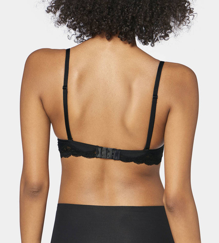 Lovely Micro WHUM Biustonosz push up Triumph czarny