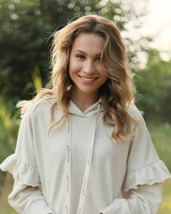 4308 Bluza dresowa Doctor Nap - salt pepper