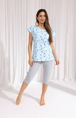 690  Piżama damska Regina zielony