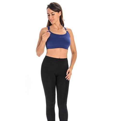 2708-1 Maya Top do karmienia Teyli - jeansowy