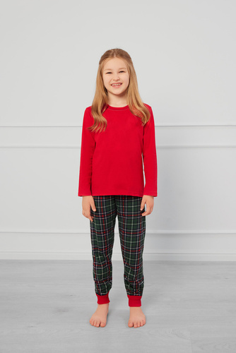 Fogo Piżama dziecięca Italian Fashion - czerwony/druk