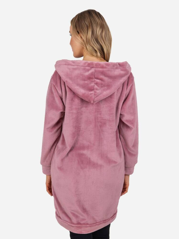 Greta Blezer damski polarowy ByShelly - brudny róż