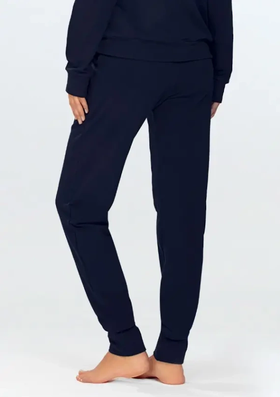 Seattle spodnie dresowe Dkaren - granatowe