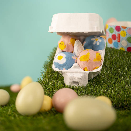 Jajka, Kura Stopki damskie wielkanocne w wytłoczkach Soxo