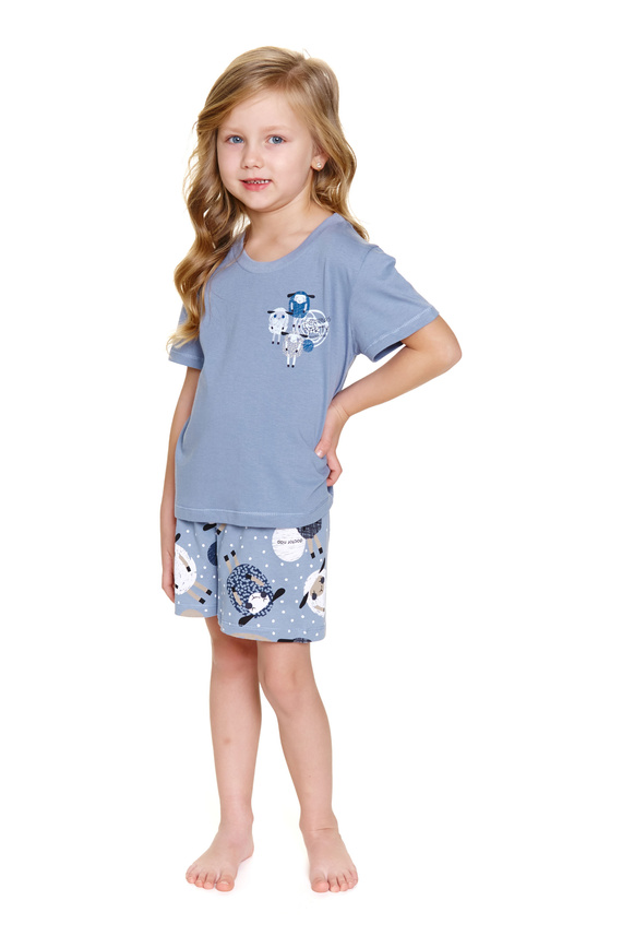 7208 Piżama dziecięca Unisex Doctor Nap - sheep (niebieski)