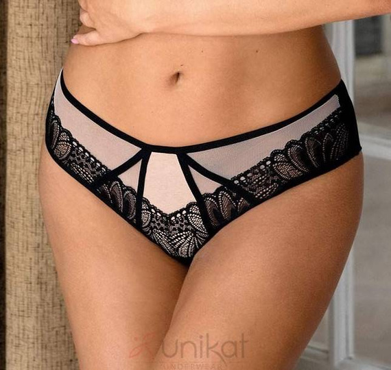 Madison bokserki damskie Unikat czarny-beż