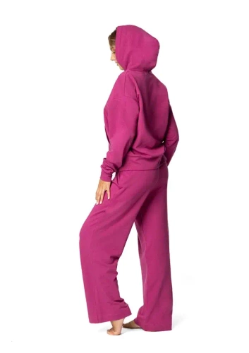  DK-K-B8 Dresowy komplet damski Dkaren - fuksja