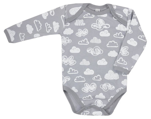 Body niemowlęce "CLOUDS" Koala białe