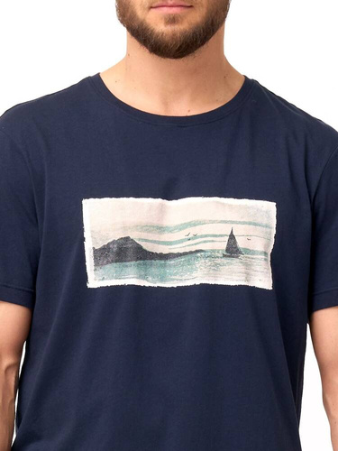 MNS 606  Piżama Męska Key grafitowy