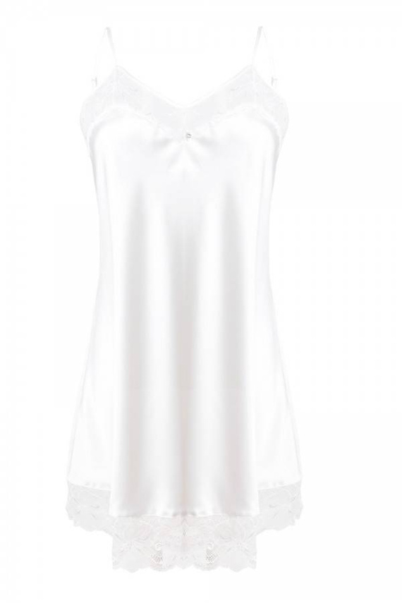 Milan Koszulka satynowa damska DKaren ecru