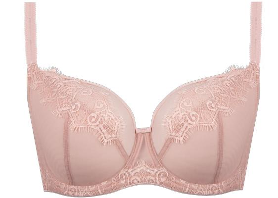 Daisy soft biustonosz miękki Unikat pudrowy róż