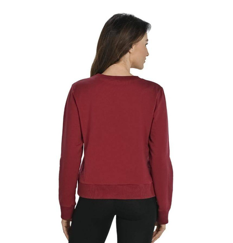 18102 Ellis Bluza damska Teyli bordowy