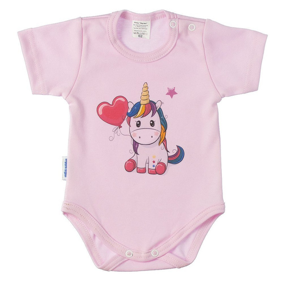 Kaczor Marynarz body niemowlęce krótki rękaw Martex niebieski