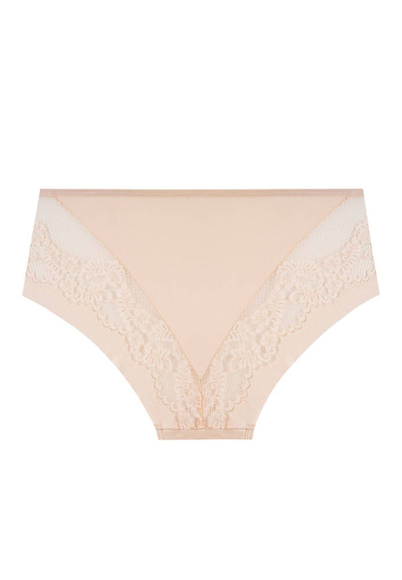 Casilda II  Figi Damskie Nipplex beżowy