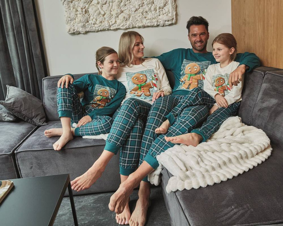 594/171 592/171 Cookie 3 Piżama dziewczęca Cornette ecru 