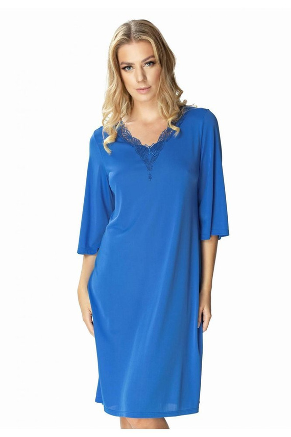 86400 Elena koszula nocna damska Mewa- szafir 