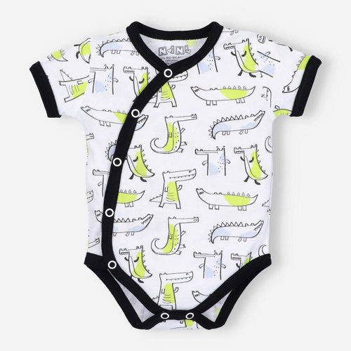 ABN-3681/KRO Crocodiles Body kopertowe z krótkim rękawem Nini