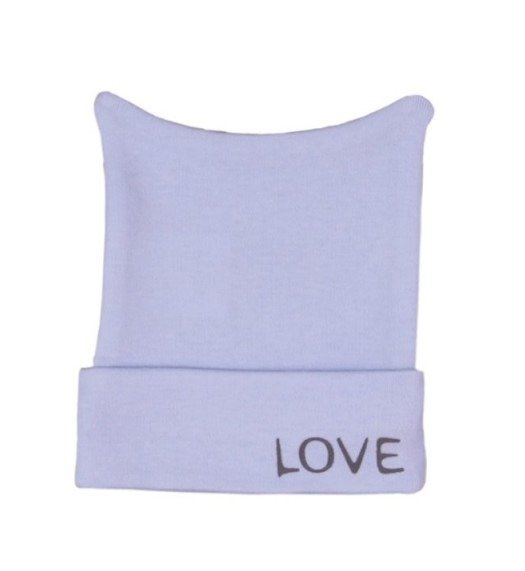 Czapka bawełniana LOVE Terjan - niebieska