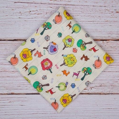 KU 201 Pieluszki Bamboo bambusowa 30X35 ATK - mix kolorów