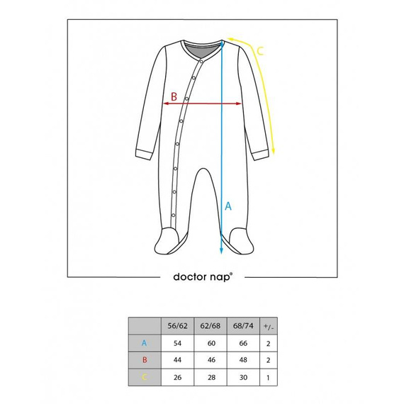 4294 Pajacyk niemowlęcy Doctor Nap - wasabi