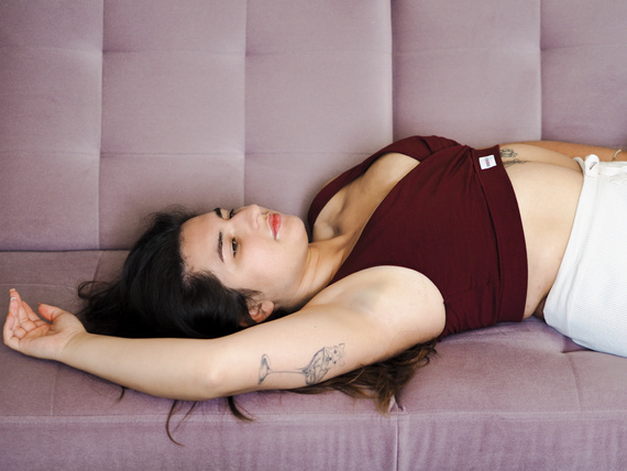 Mombri Klasyk Milk&Love nieprzemakalny biustonosz do karmienia bordowy