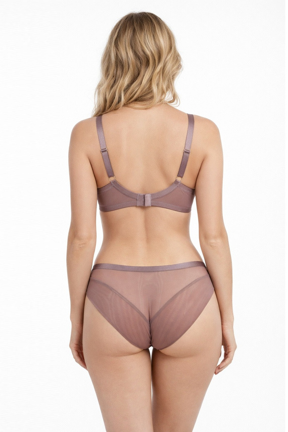 Mediolano Omena 19254 mocca– figi pełne mikrofibra tiul komfort