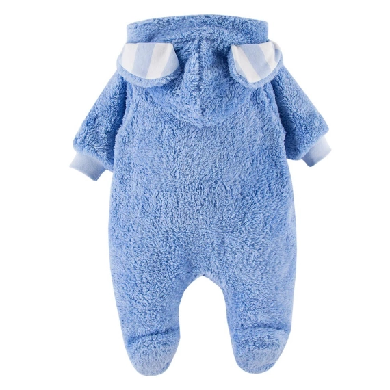 Mellow Kombinezon z kapturem Eevi - niebieski
