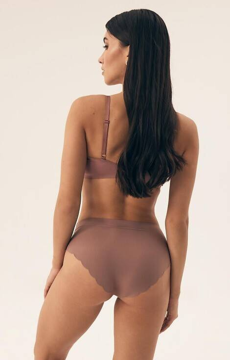 42826 Polly 2 Figi damskie 2-pak Henderson- karmelowy-jasny róż 