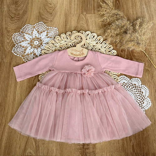 SK052 Kwiat Wiśni Sukienka Mamatti