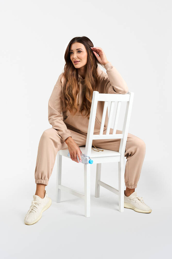 Viva Spodnie dresowe damskie Fashion - beżowy