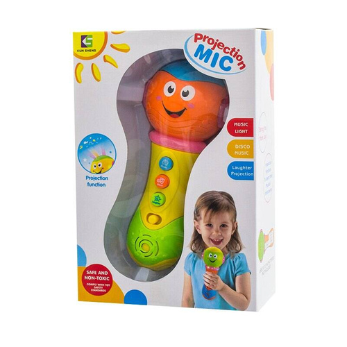 EBZ873 Zabawka mikrofon projektor Eurobaby