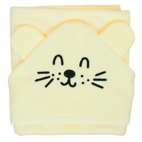 Niemowlęce okrycie kąpielowe foczka Martex różowe