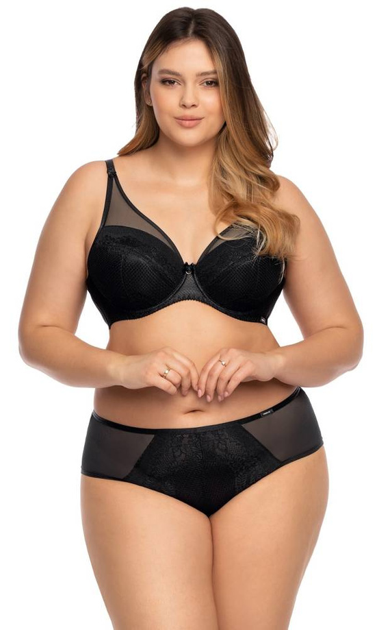 Casilda Biustonosz Full  Cup Big Nipplex  czarny