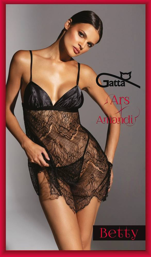 9000 Betty Koszulka Ars Amandi Gatta czarny