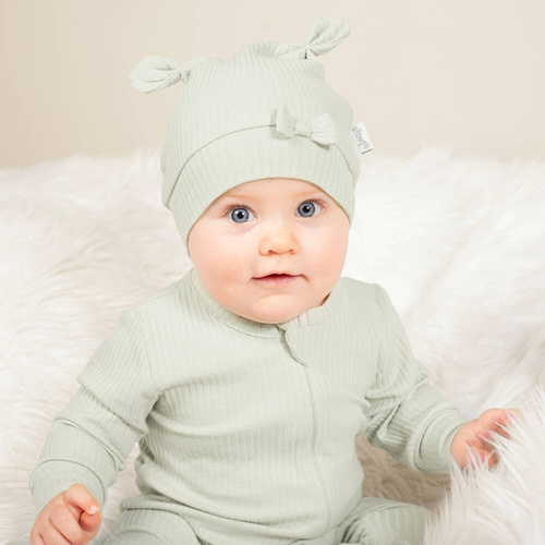 208054 Lizy Czapeczka niemowlęca z węzełkiem Nicol