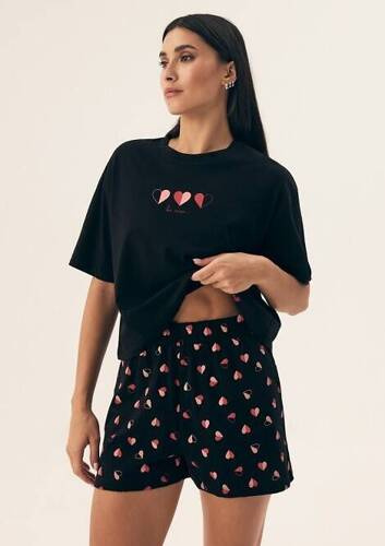 42649 Necesito Piżama Damska Henderson - czarna