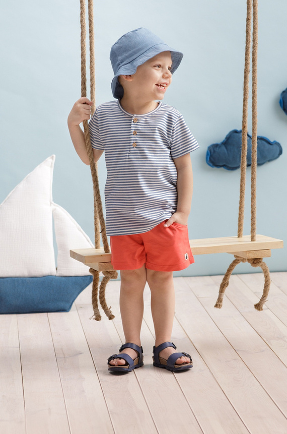 Sailor Krótkie spodenki Pinokio - czerwony