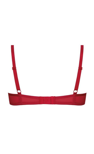 Casilda Biustonosz push-up Nipplex- czerwony