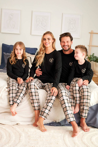 5214 "DN" Piżama dziecięca Unisex Doctor Nap - black