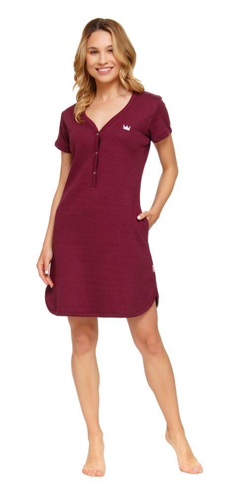4115 Koszula Nocna do karmienia Doctor Nap - sangria